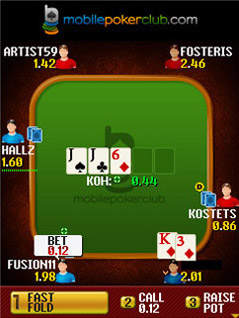 Next! poker for mobile phone